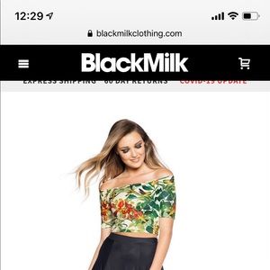 Blackmilk Hummingbird Crop Top